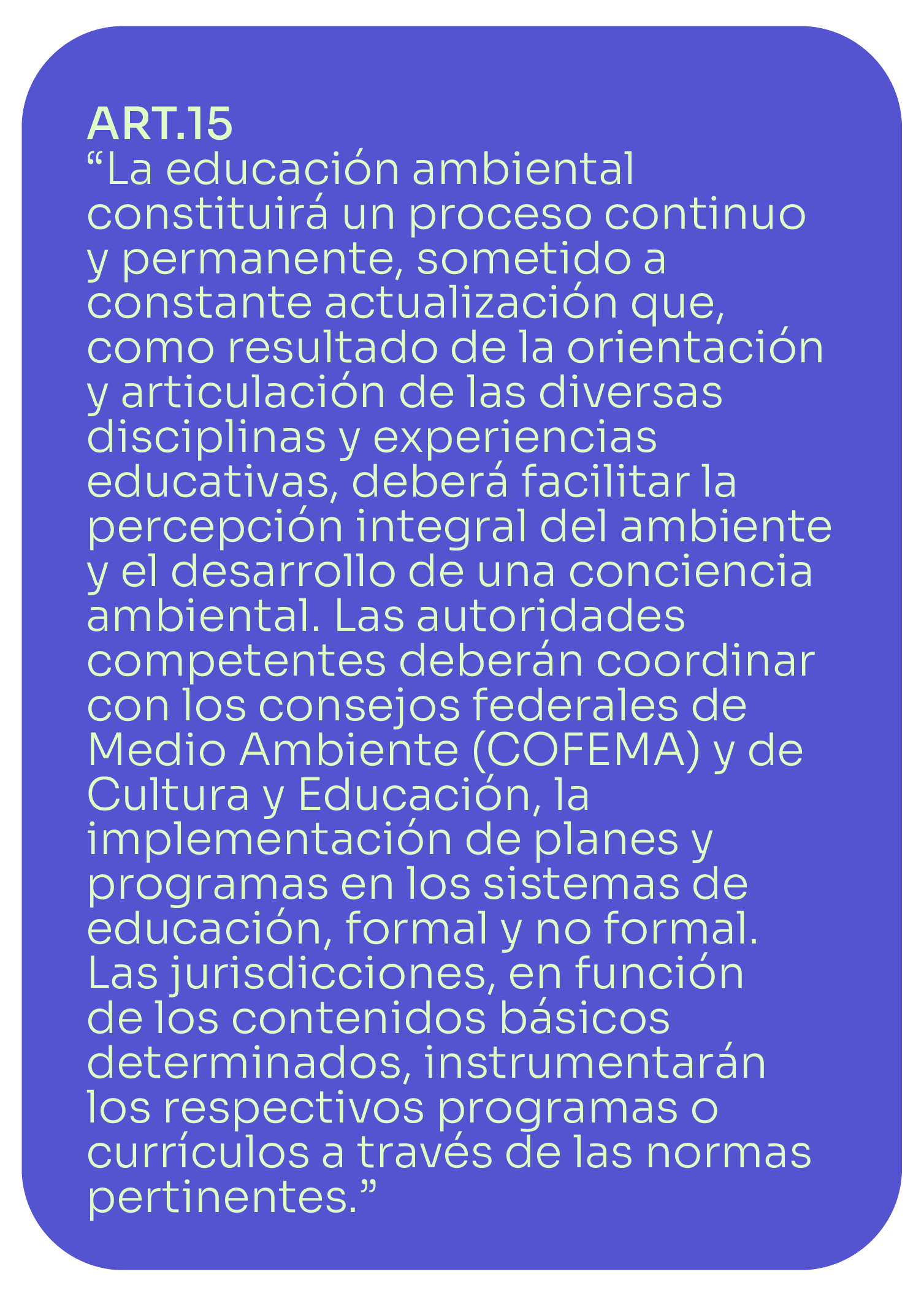 #ambiente Legislación Nacional