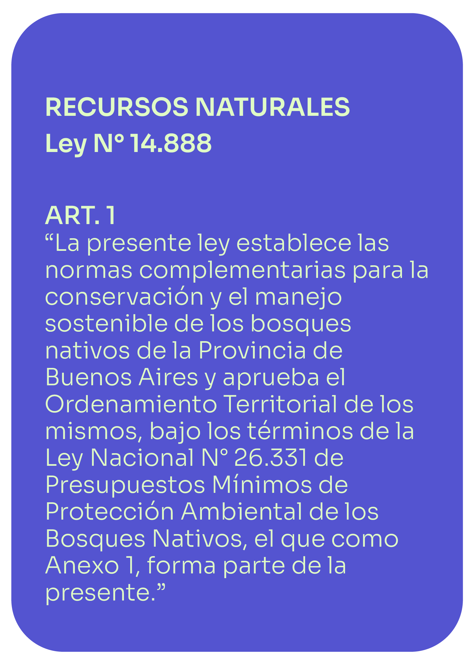 #ambiente Legislación Nacional