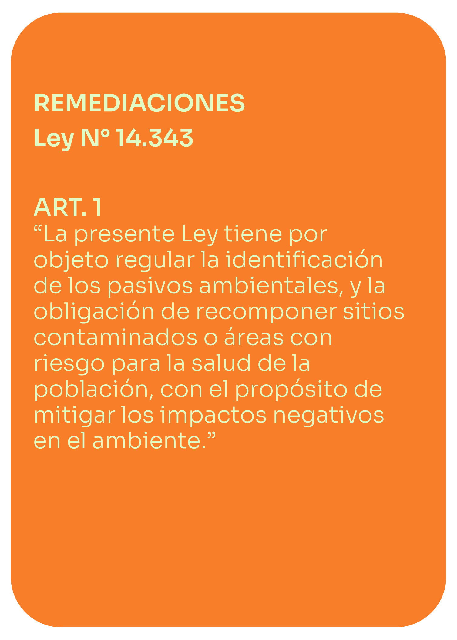 #ambiente Legislación Nacional