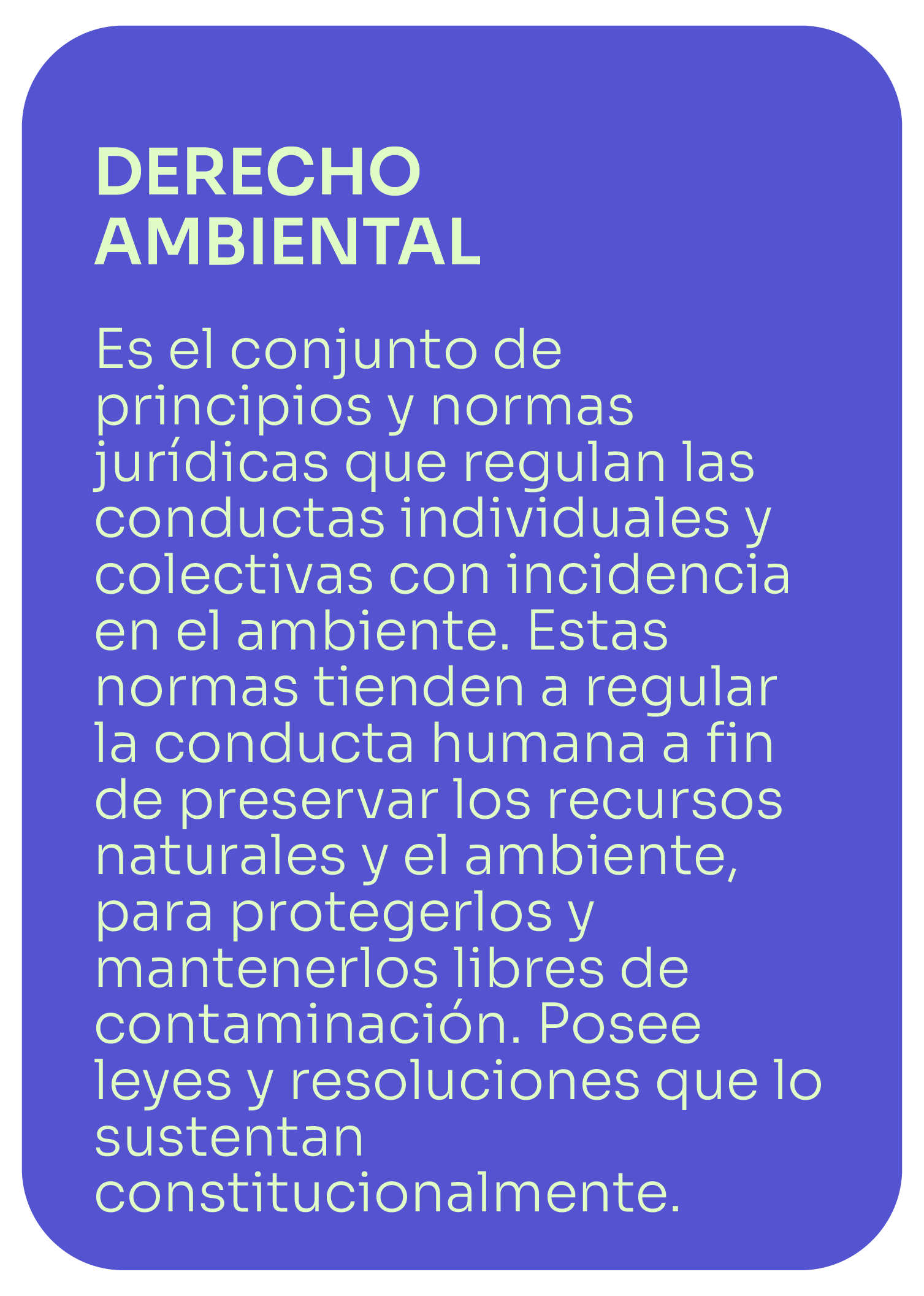 Glosario Ambiente