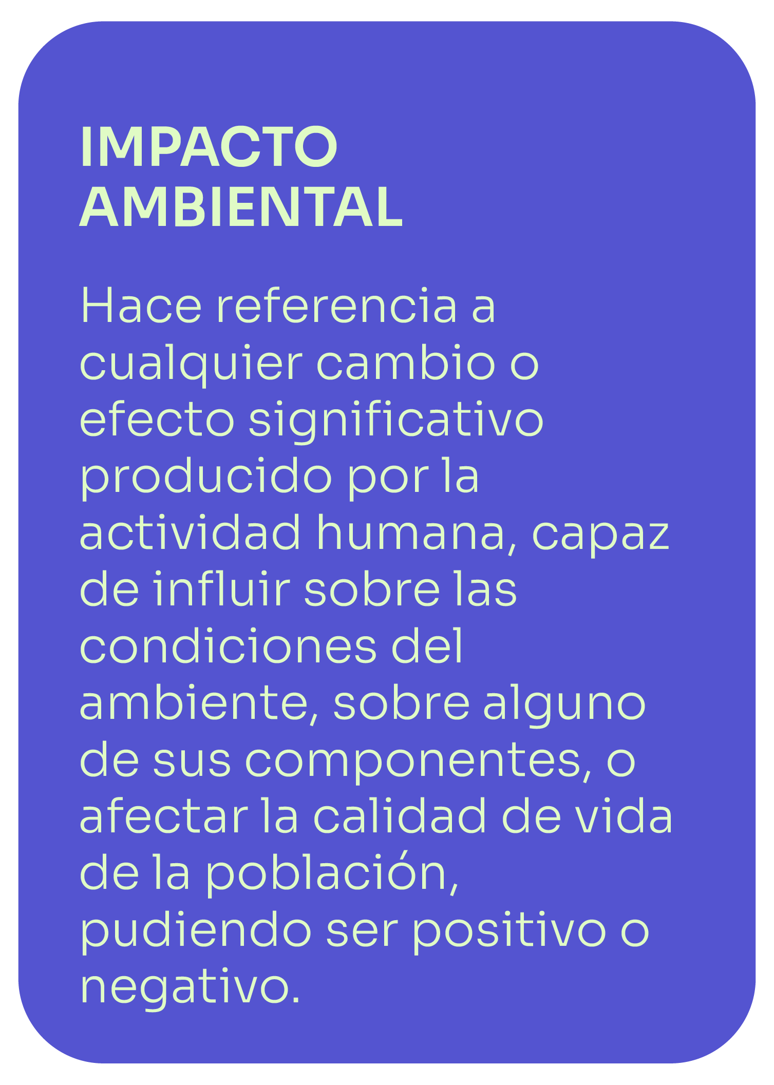 Glosario Ambiente