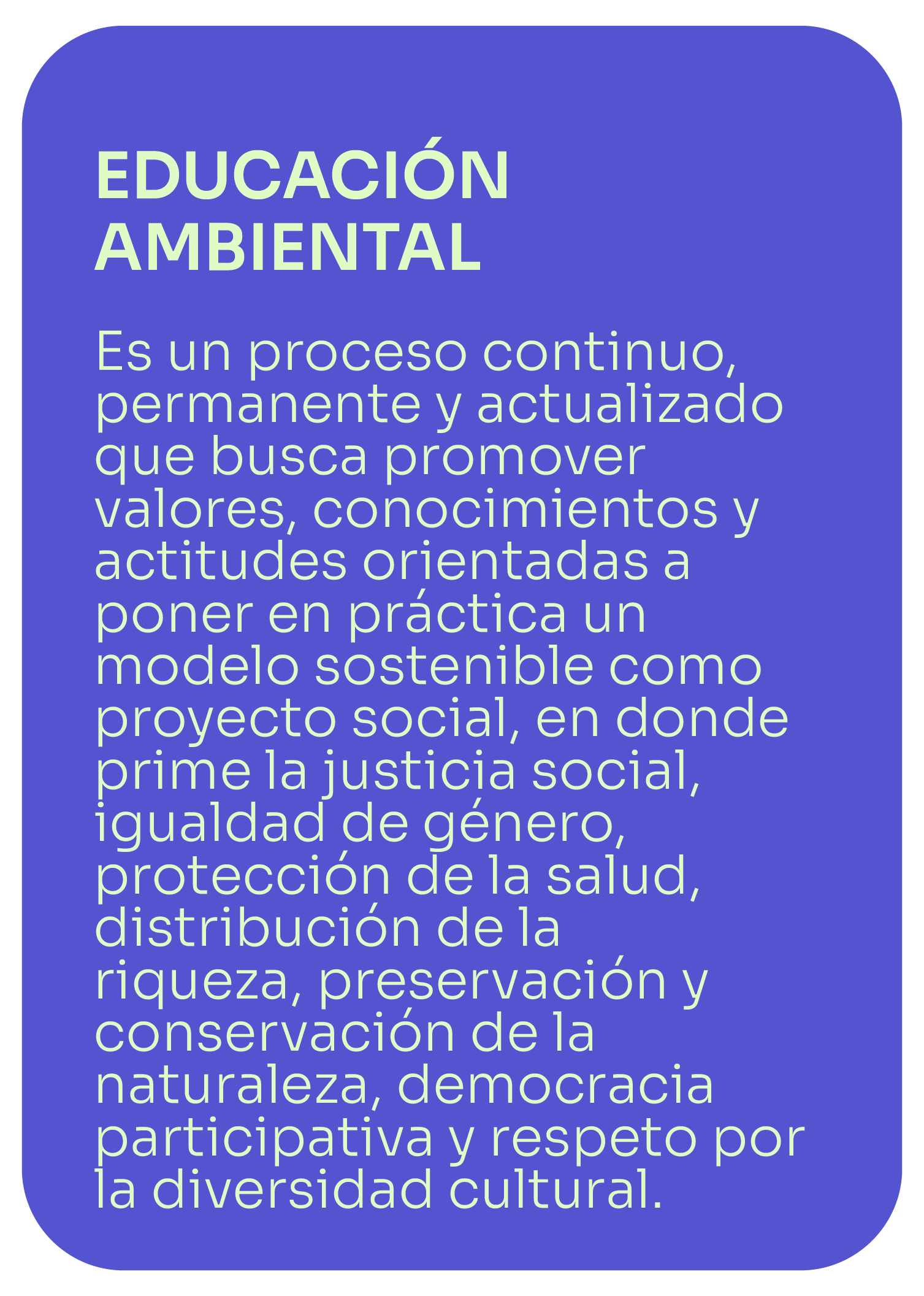 Glosario Ambiente