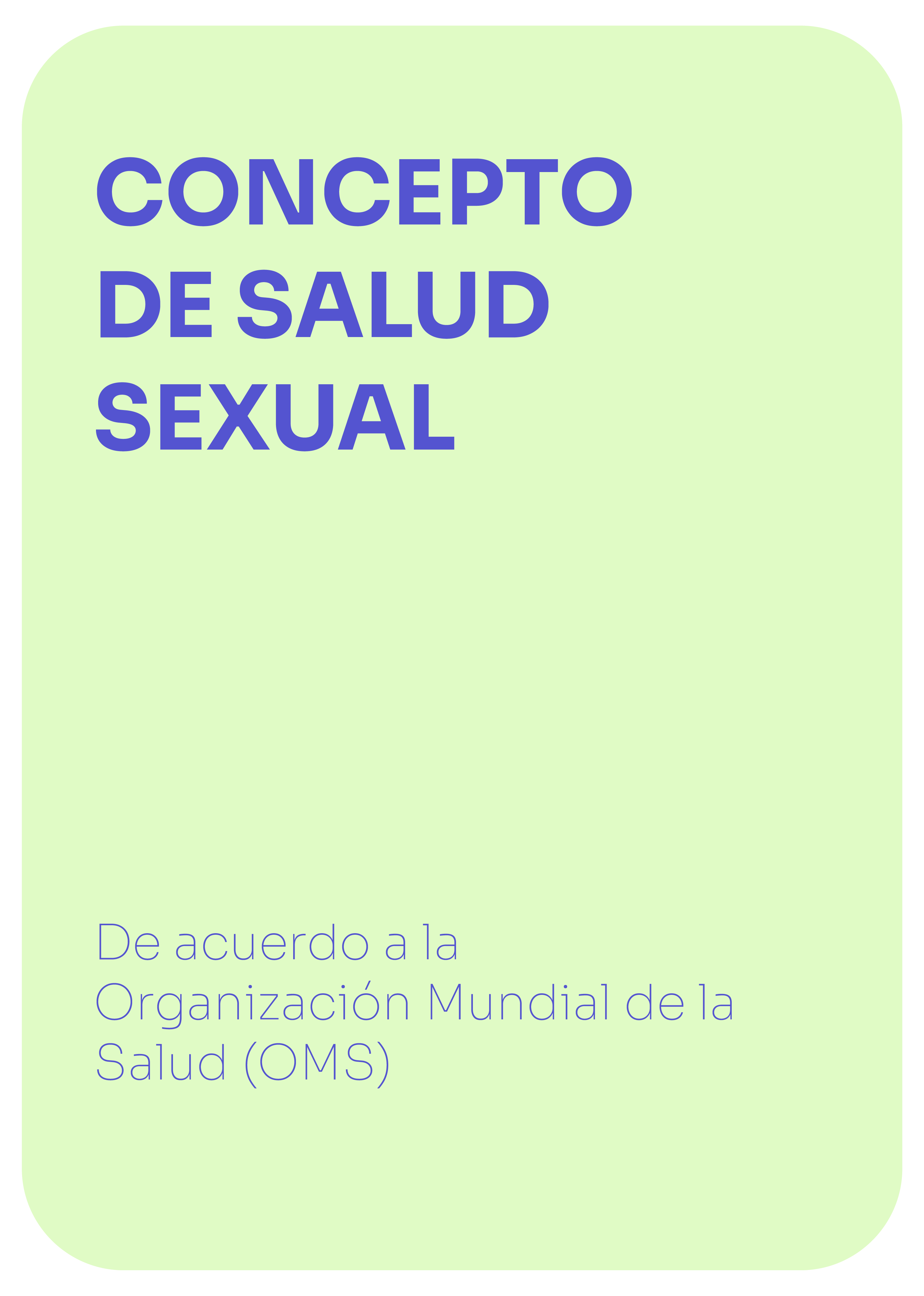 Salud Sexual