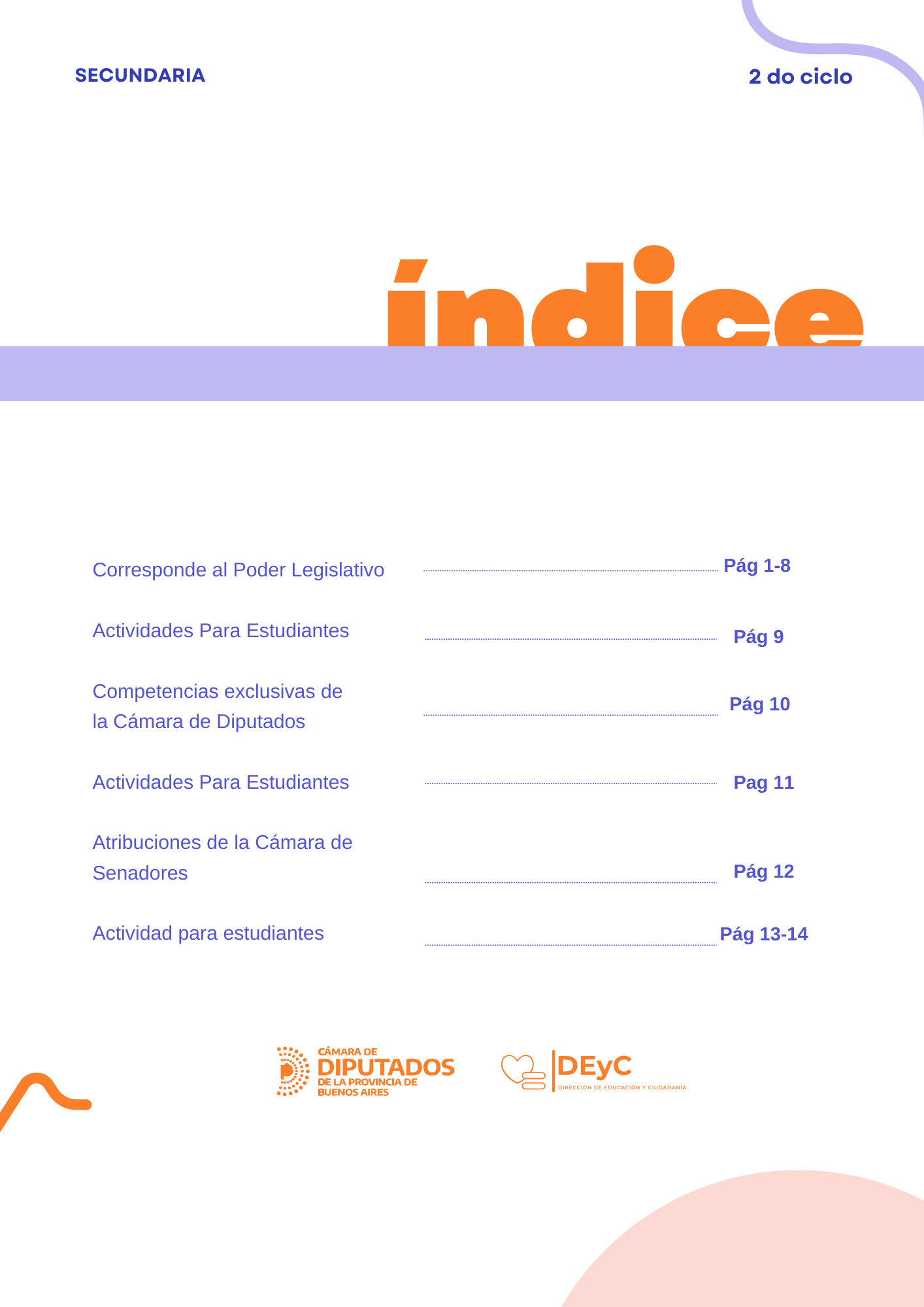 Manual Atribuciones del Poder Legislativo Secundaria