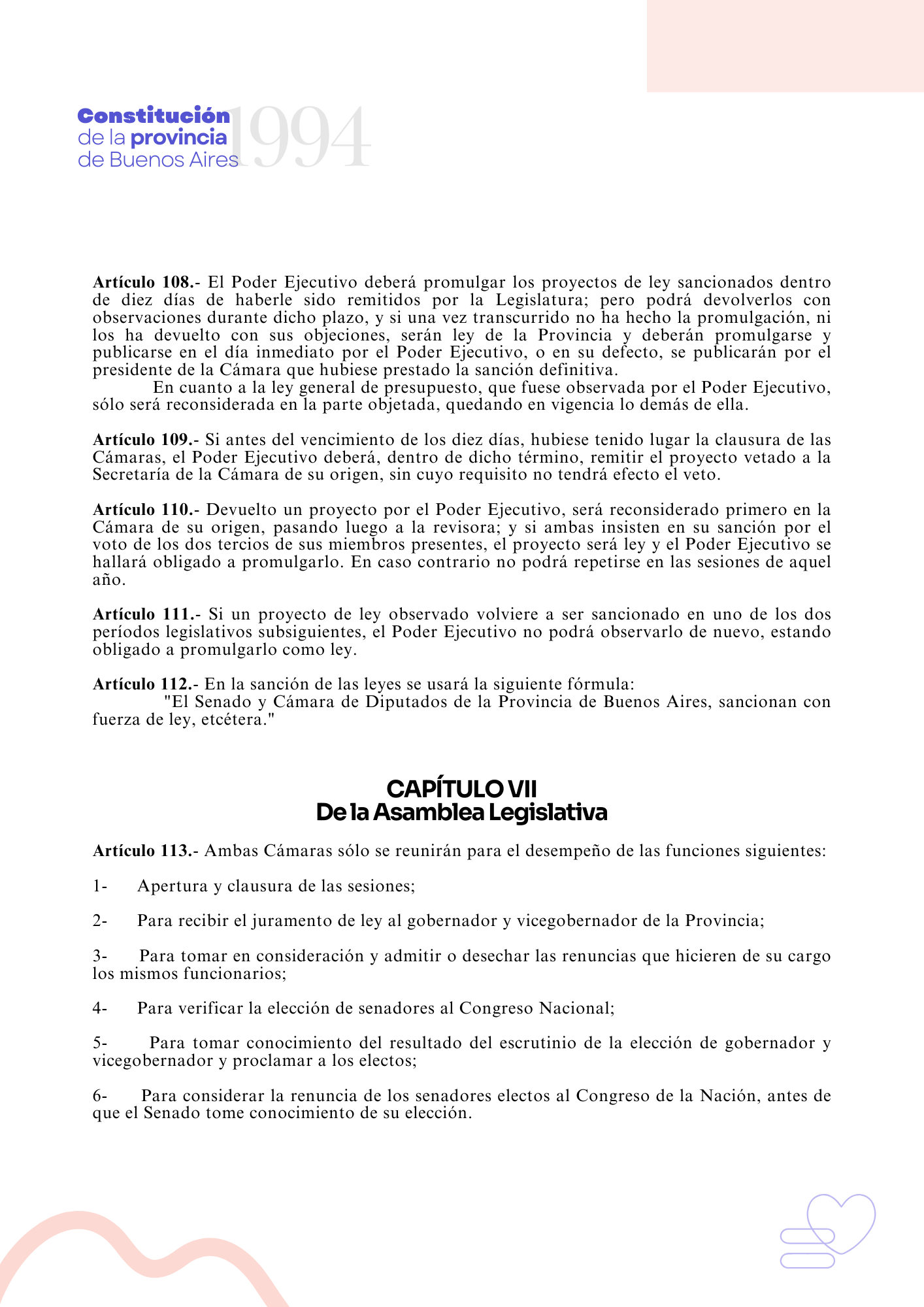 Constitución de la provincia de Buenos Aires 1994