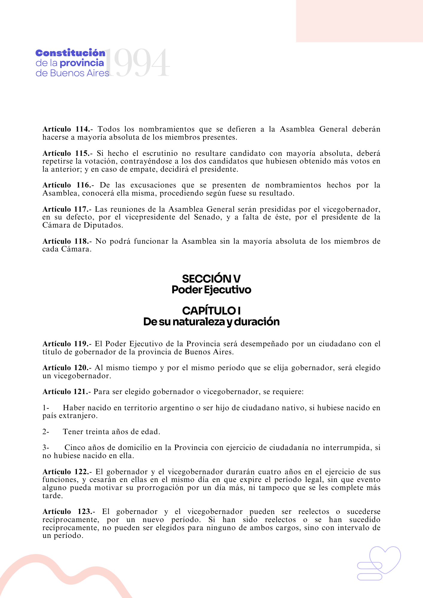 Constitución de la provincia de Buenos Aires 1994