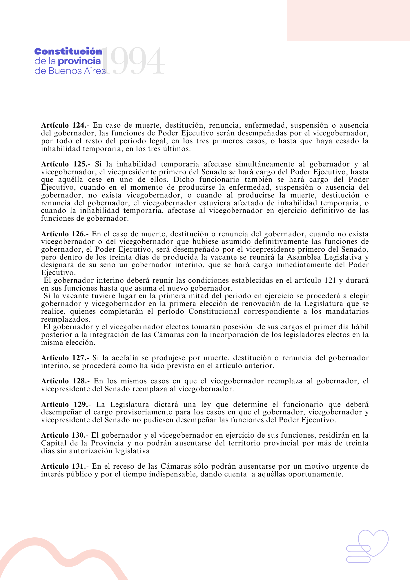 Constitución de la provincia de Buenos Aires 1994