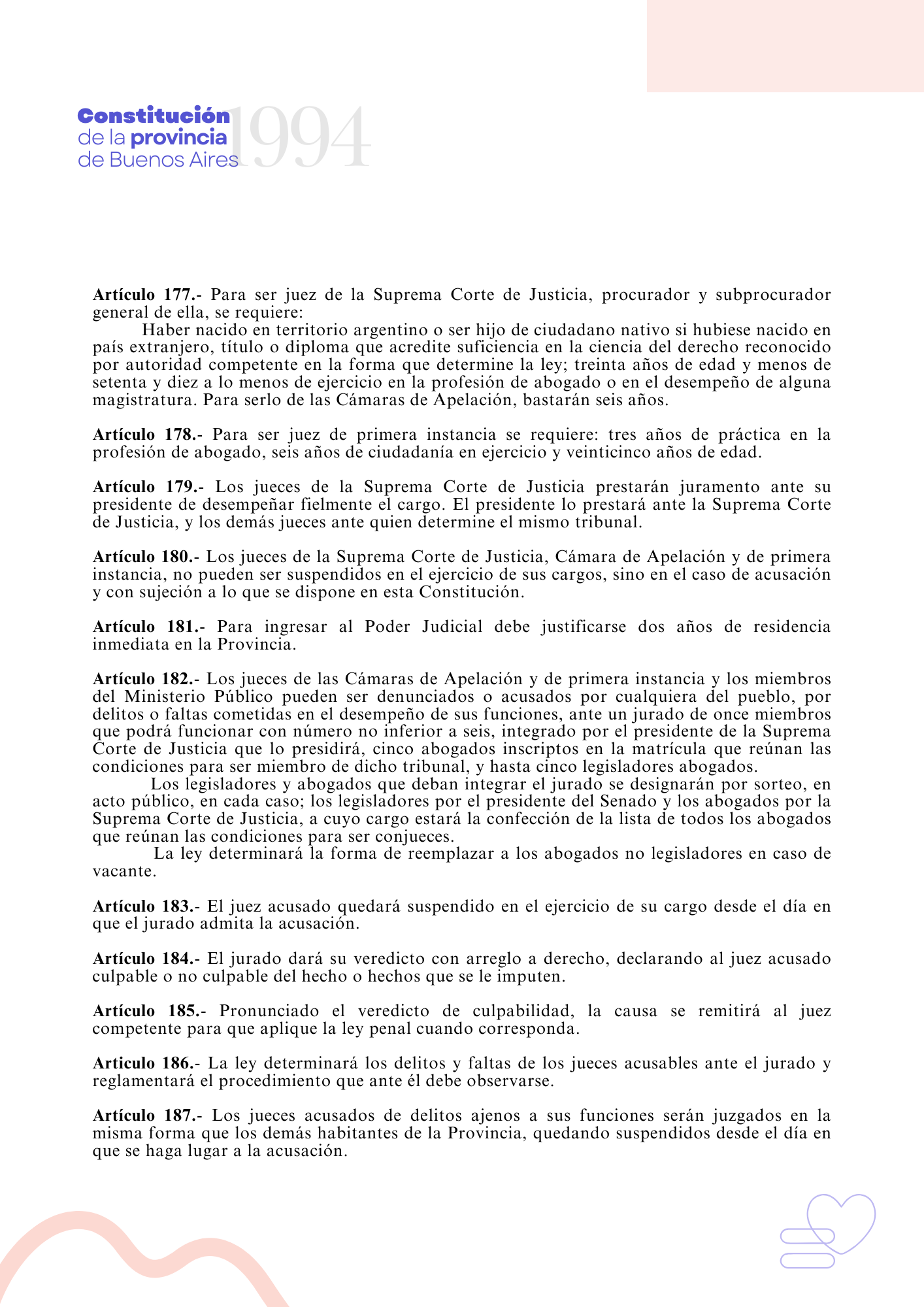 Constitución de la provincia de Buenos Aires 1994