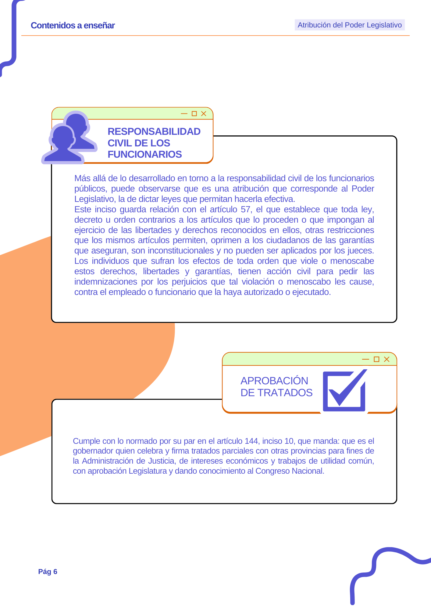 Manual Atribuciones del Poder Legislativo Secundaria