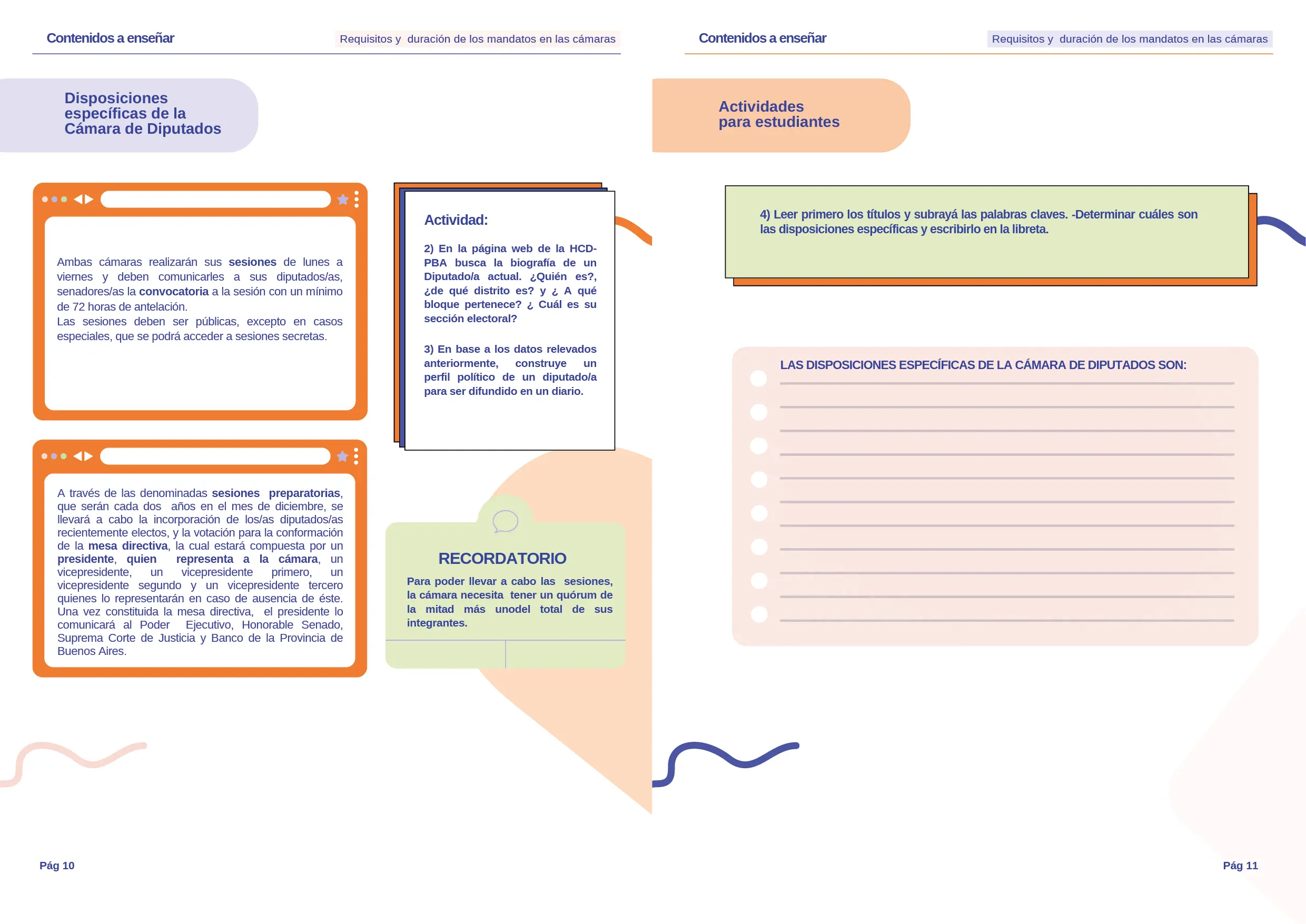 Manual Requisitos y Duración de los Mandatos en las cámaras Secundaria 2