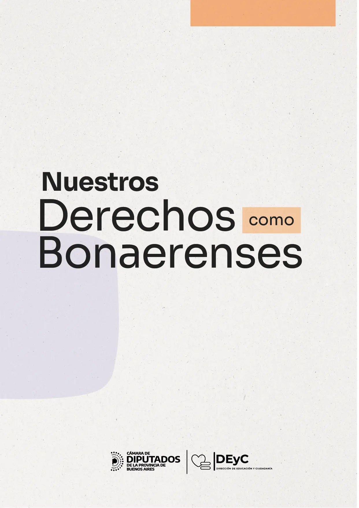 Manual Nuestros Derechos como Bonaerenses