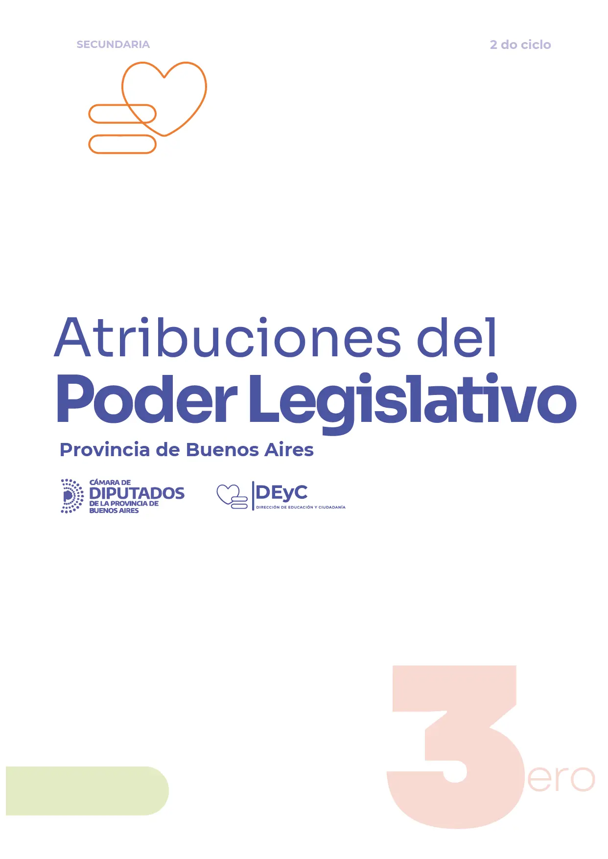 Manual Atribuciones del Poder Legislativo Secundaria