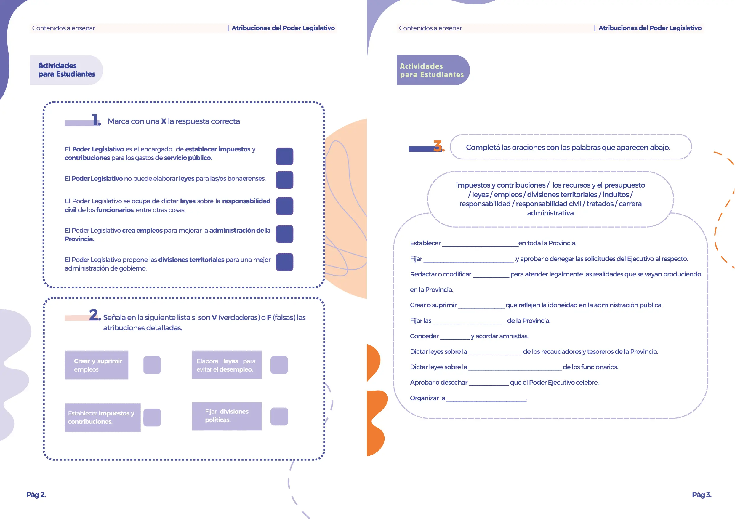 Manual Primaria Atribuciones del Poder Legislativo 5° Y 6°