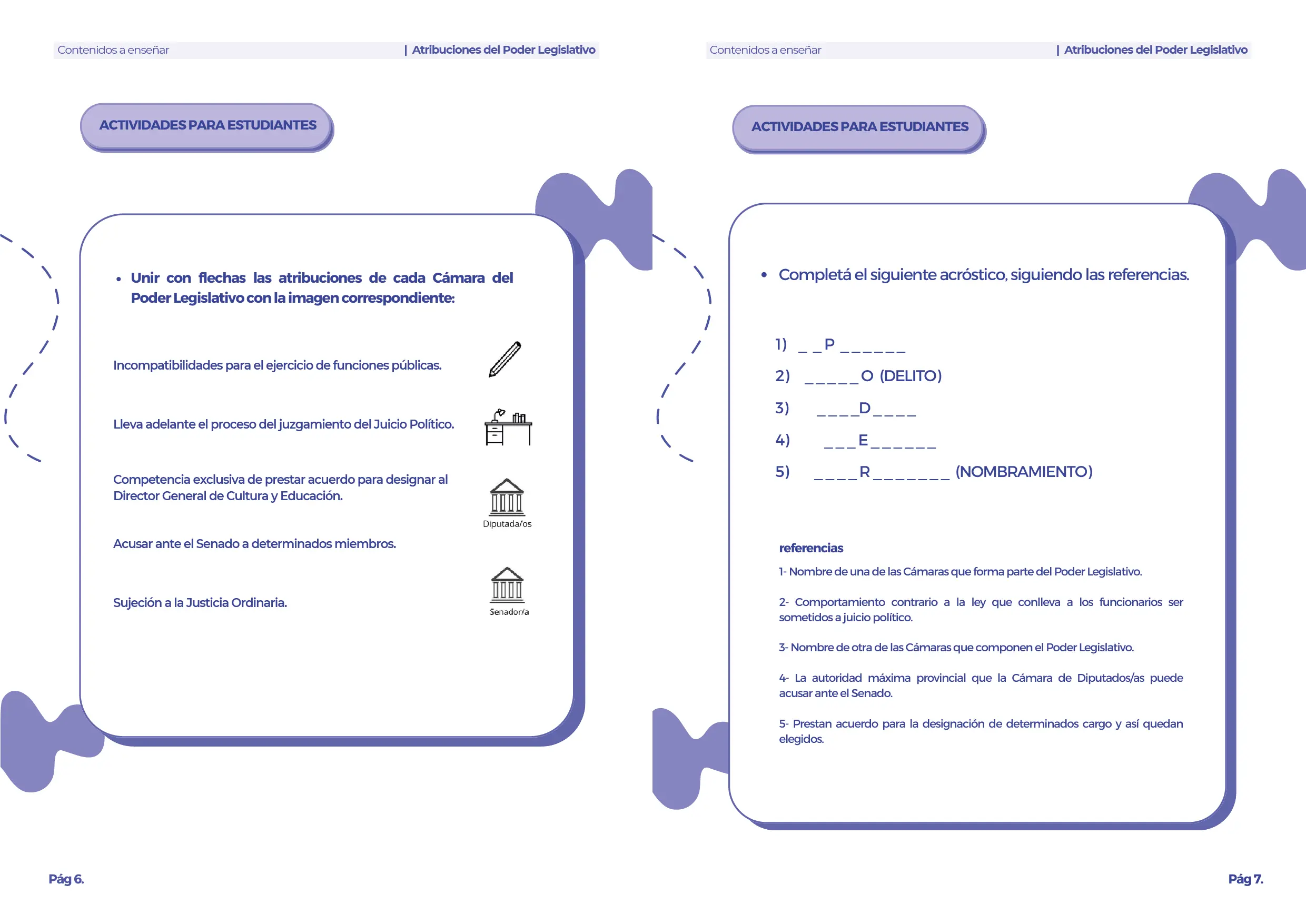 Manual Primaria Atribuciones del Poder Legislativo 5° Y 6°