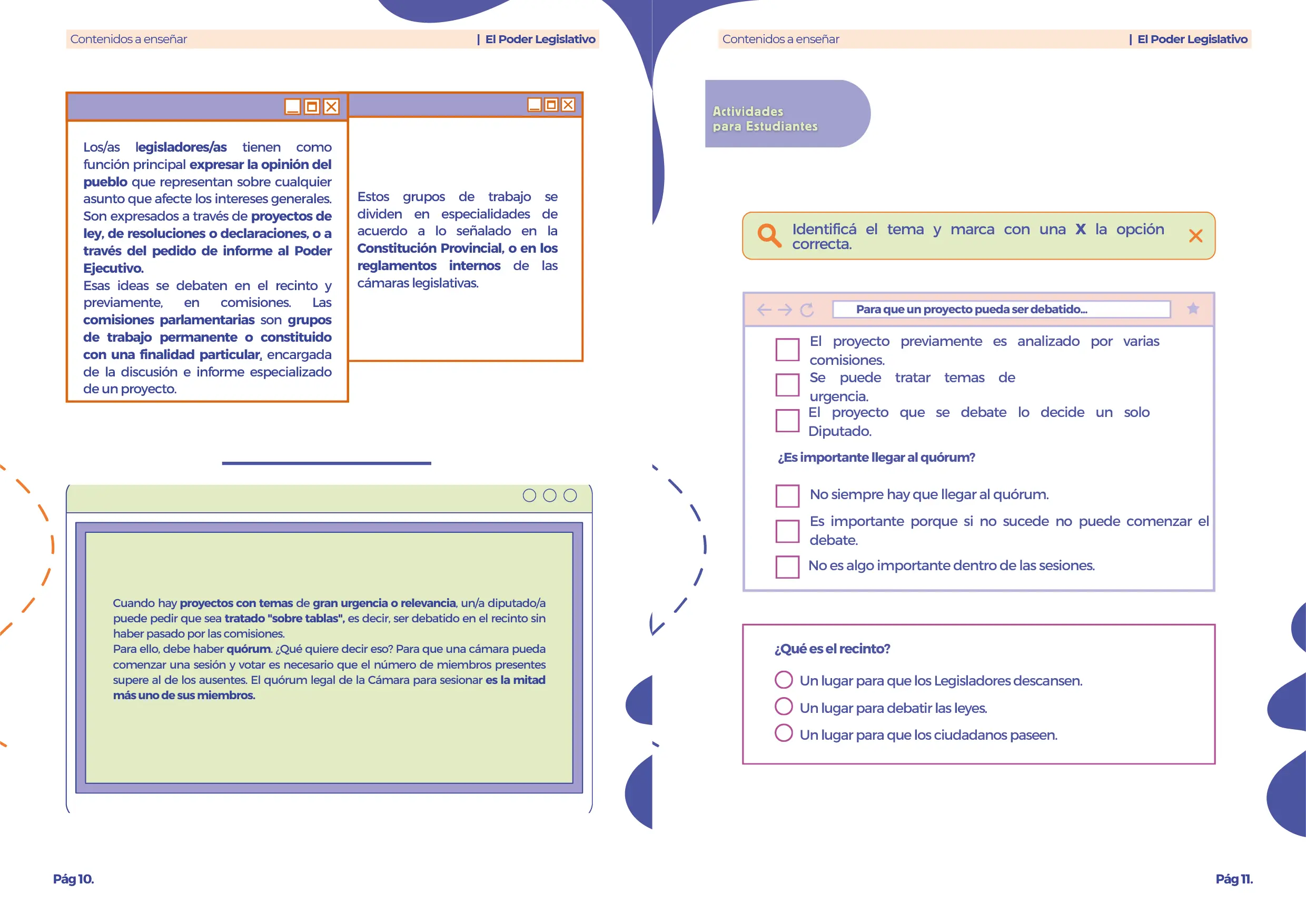 Manual Primaria El Poder Legislativo 5° y 6 °