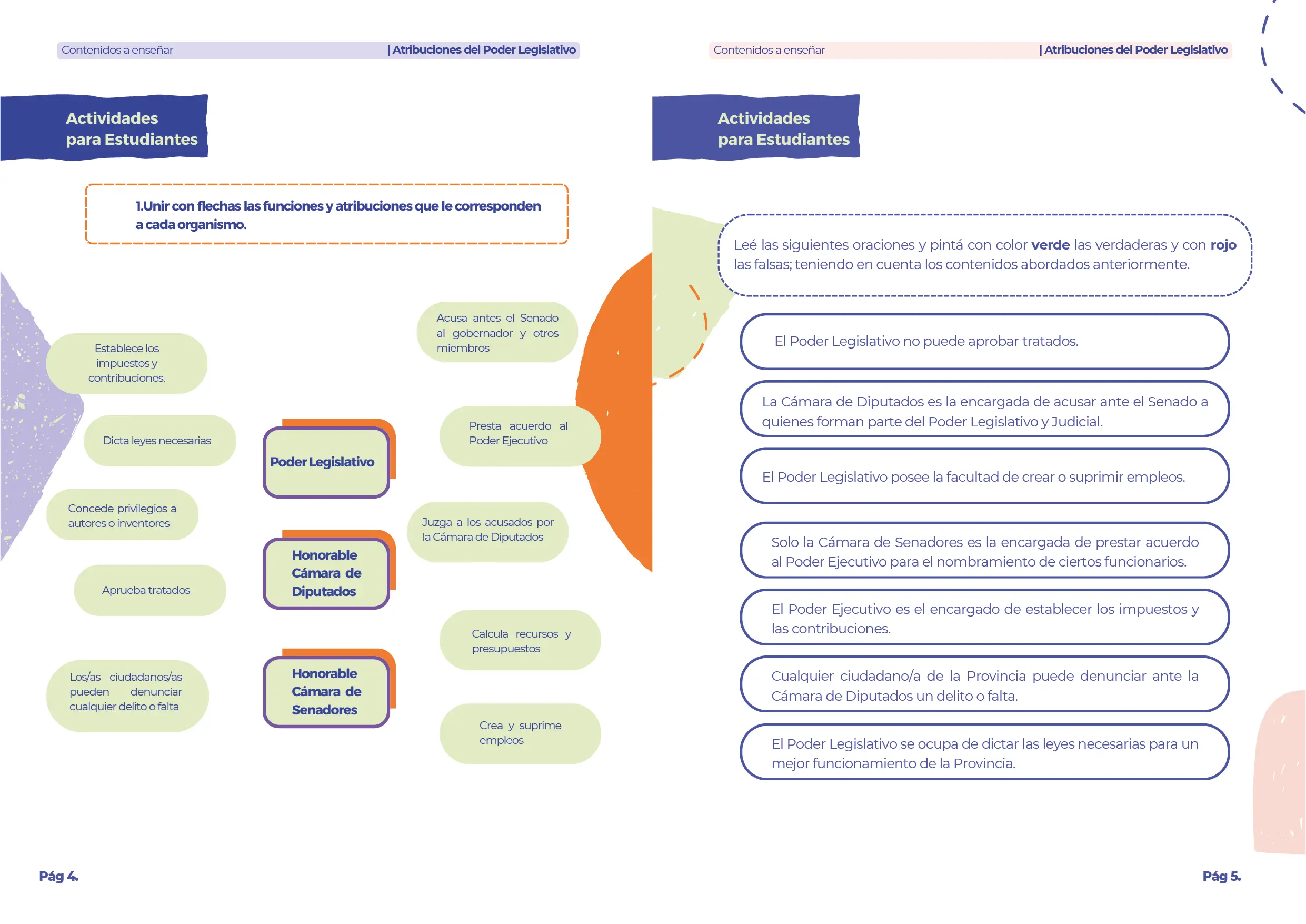 Manual Primaria Atribuciones del Poder Legislativo 3° y 4°