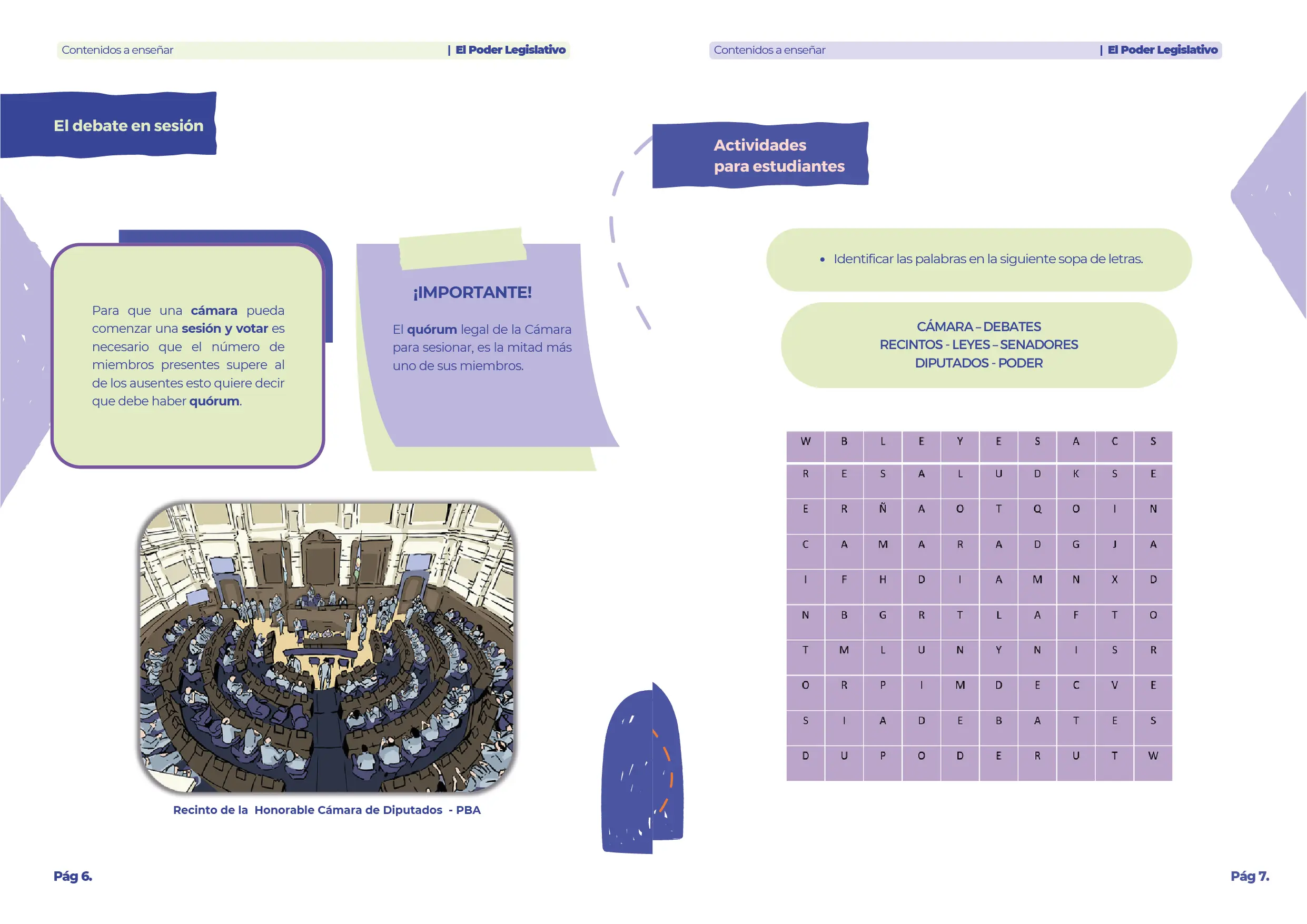 Manual Primaria El Poder Legislativo 3° y 4°