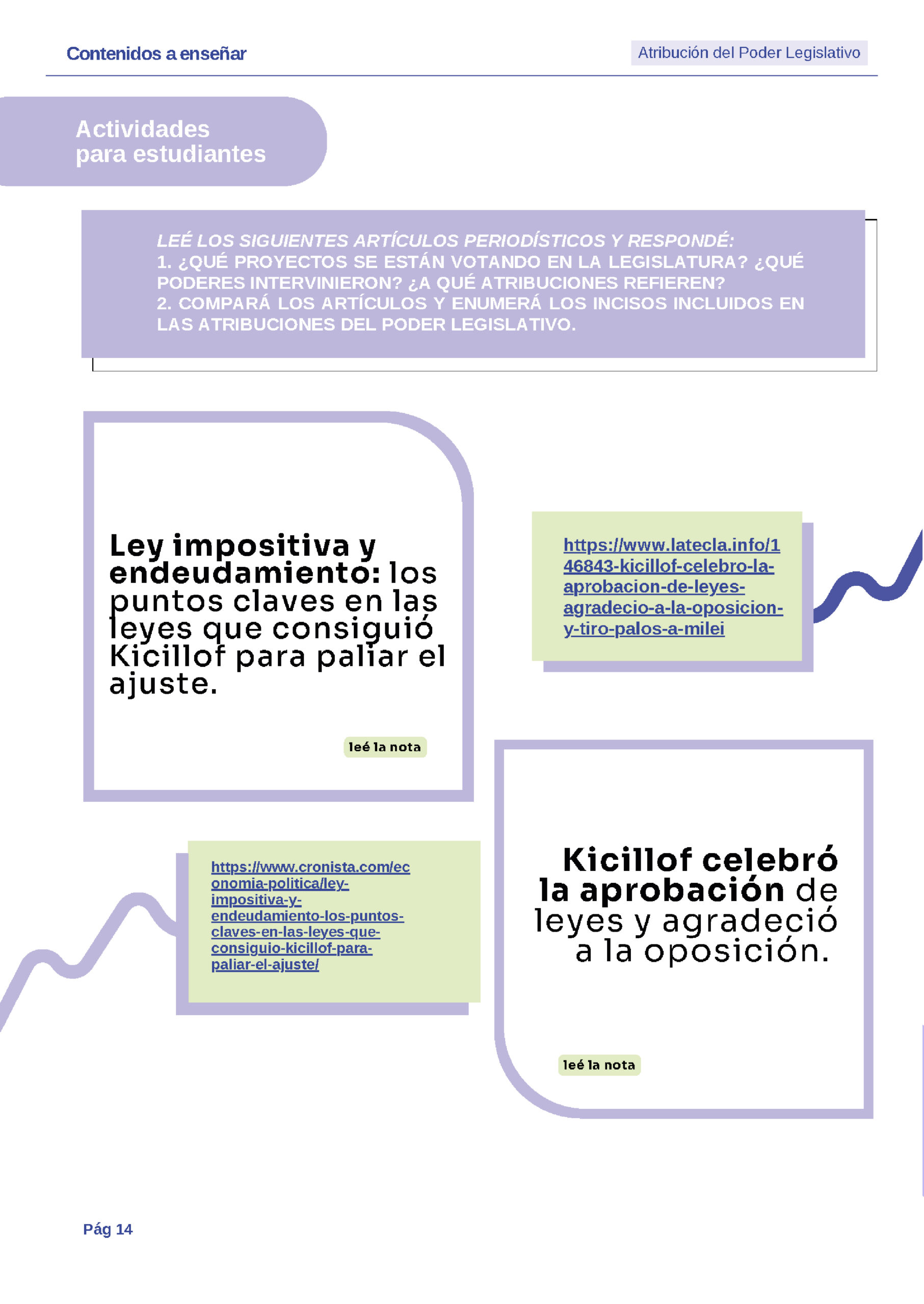 Manual Atribuciones del Poder Legislativo Secundaria