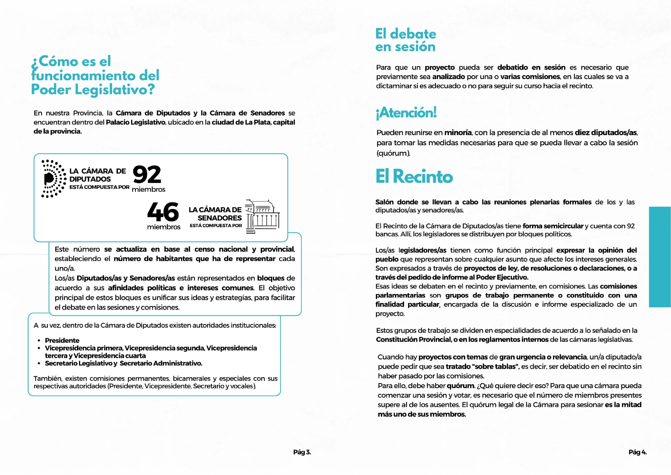 Manual. El funcionamiento de la Cámara de Diputados