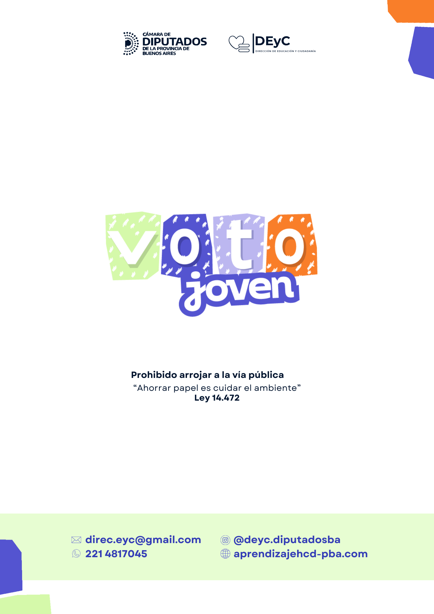 Manual Voto Joven