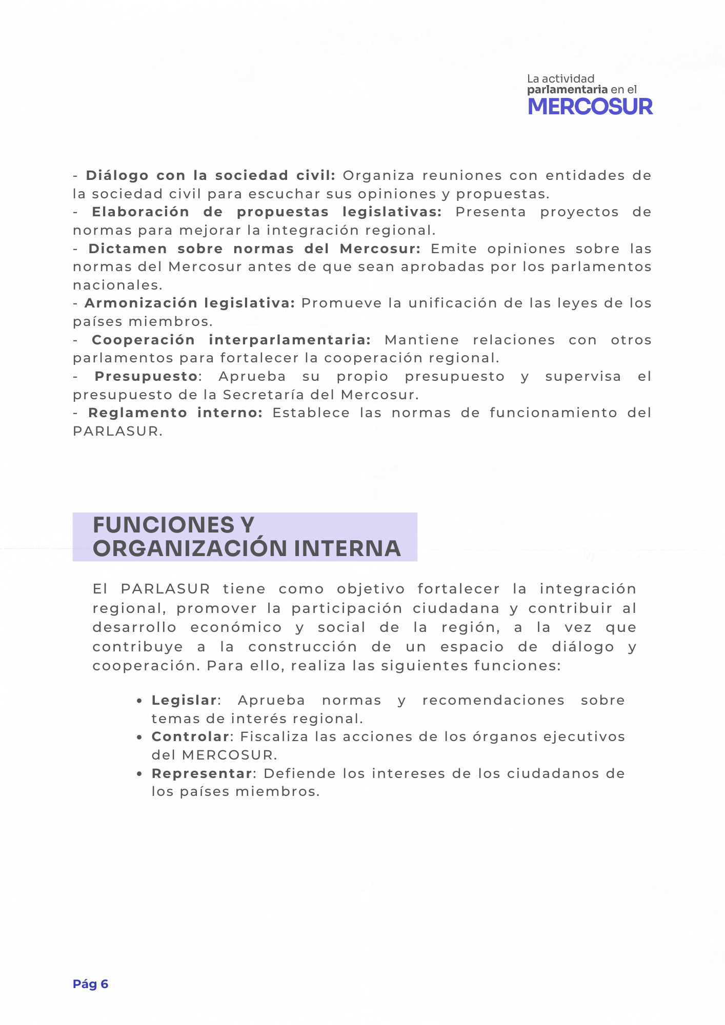 ¿Qué es el Mercosur?