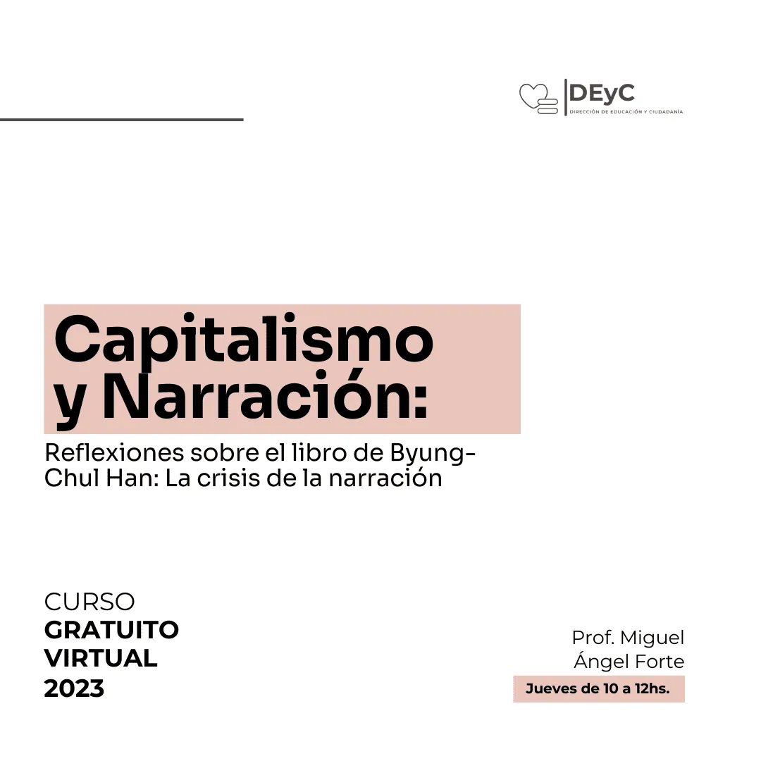 Curso: Capitalismo y Narración