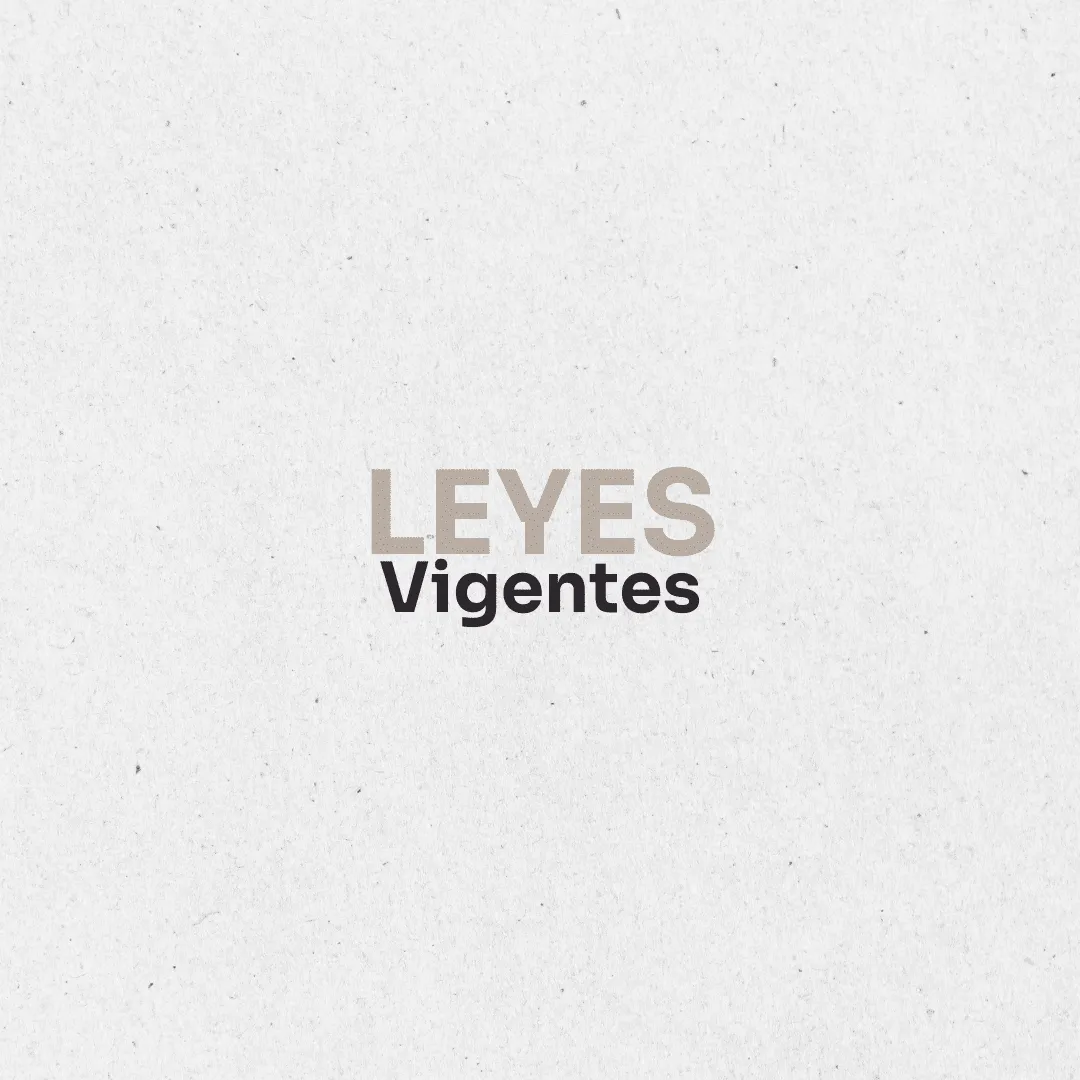 Ambiente. Leyes Vigentes