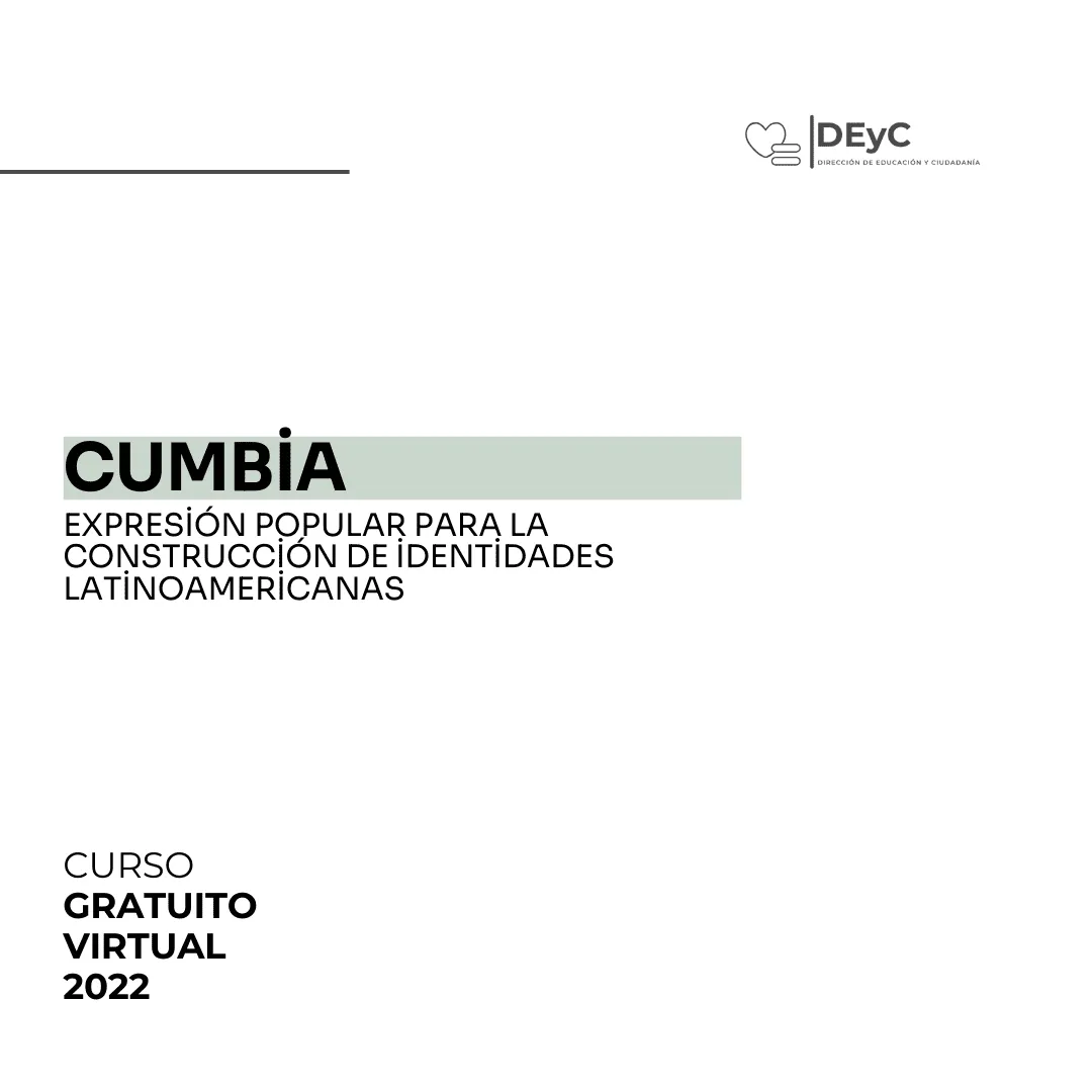 Curso: Cumbia expresión popular para la construcción de identidades latinoamericanas