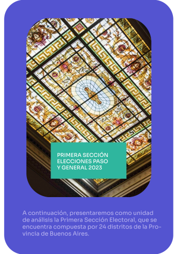 Primera sección elecciones paso y general 2023