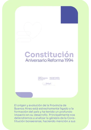 Constitución Aniversario Reforma 1994